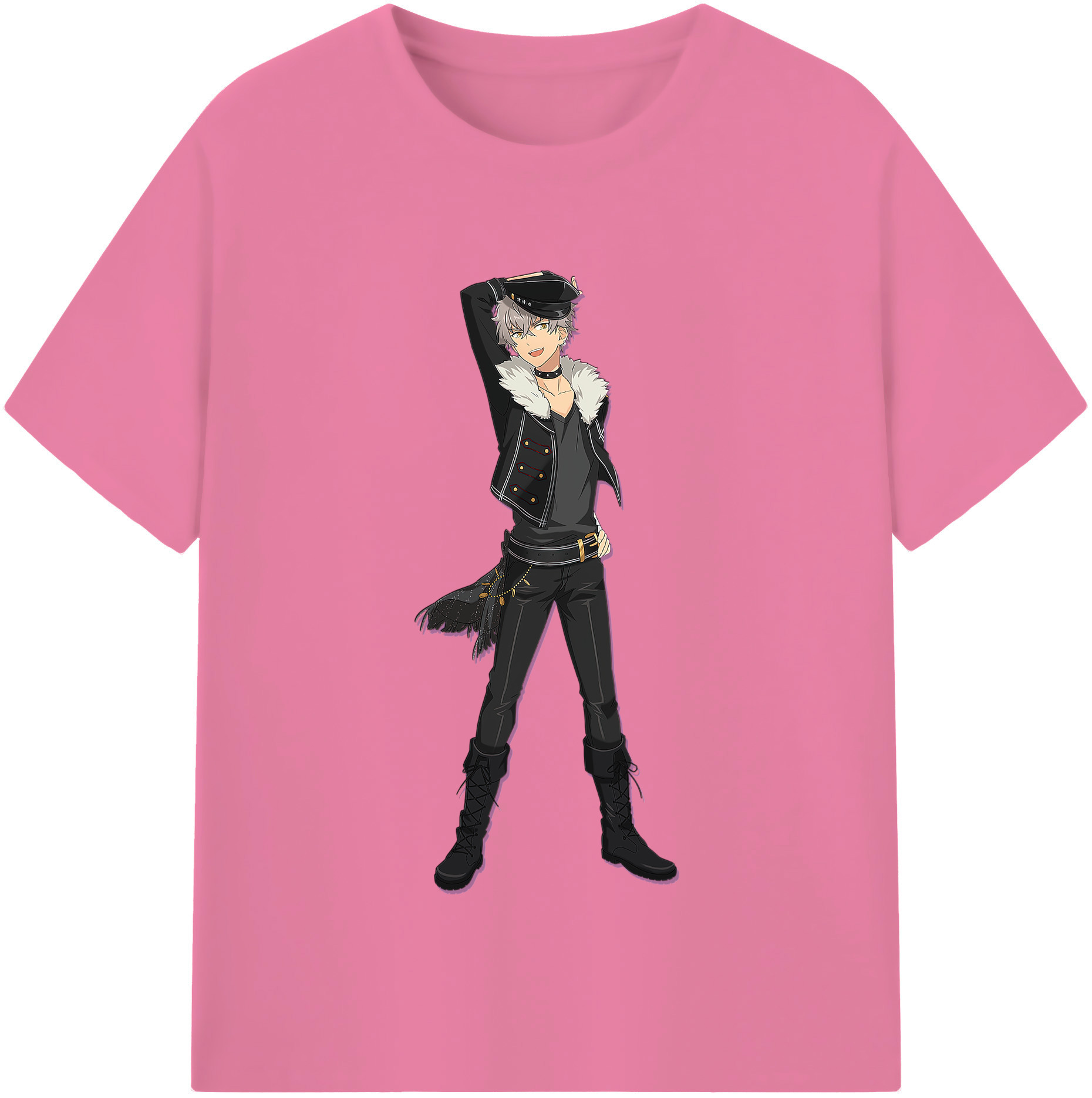 （画像用） あんさんぶるスターズ! Ensemble Stars 綿100％半袖Tシャツ（フロントプリント）